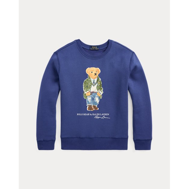 Big Boy's 'Polo Bear Fleece' Sweatshirt