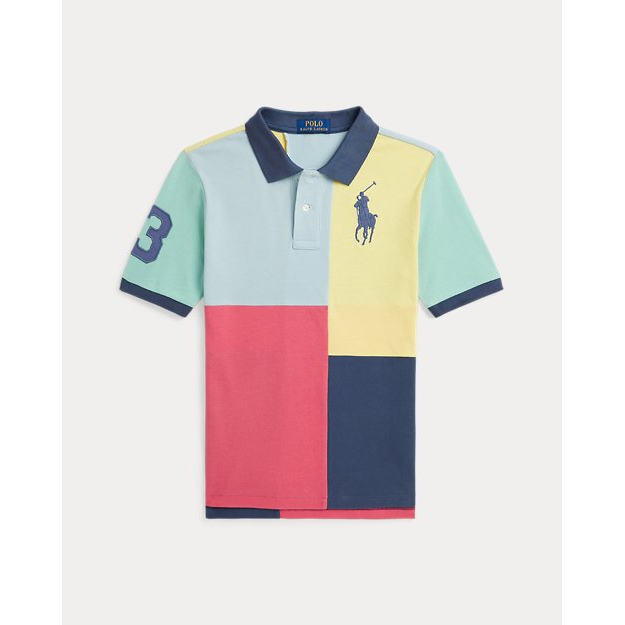 Polo 'Big Pony Cotton Mesh' pour Grands garçons