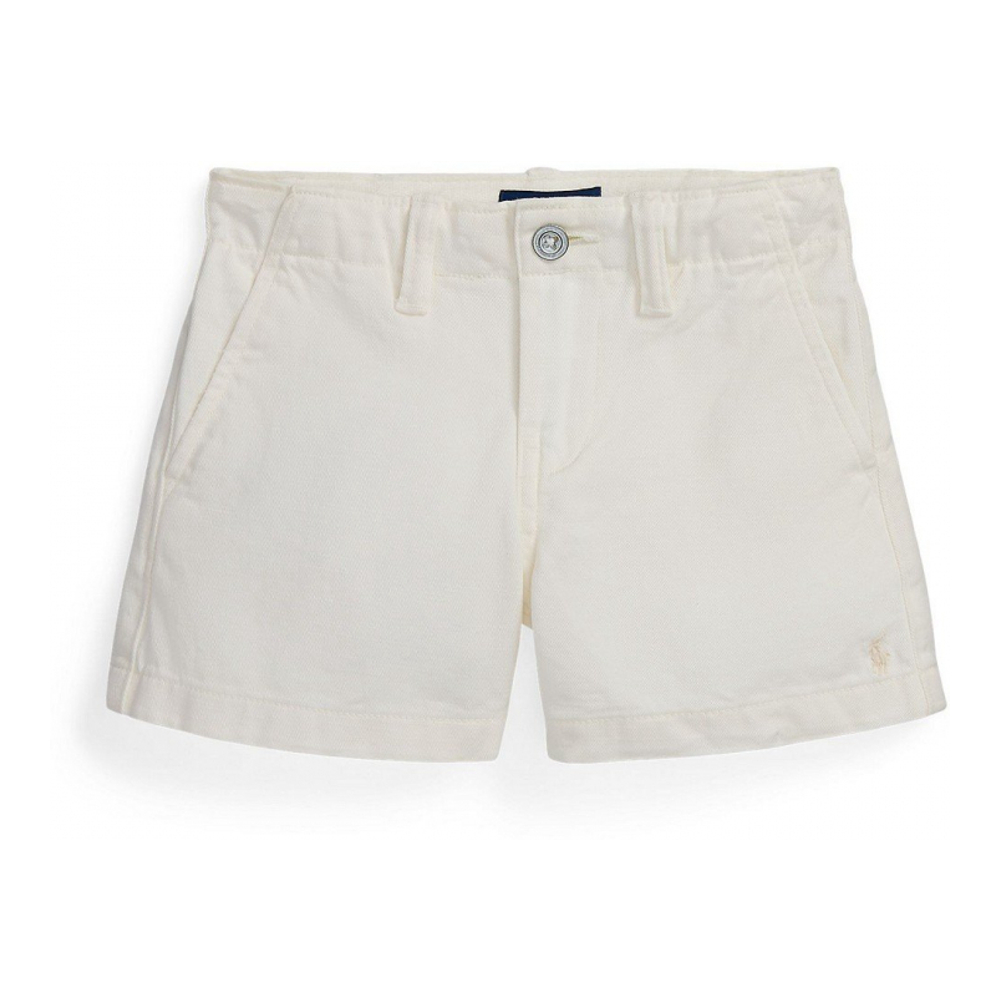 Toddler & Little Girl's 'Cotton Chino' Shorts