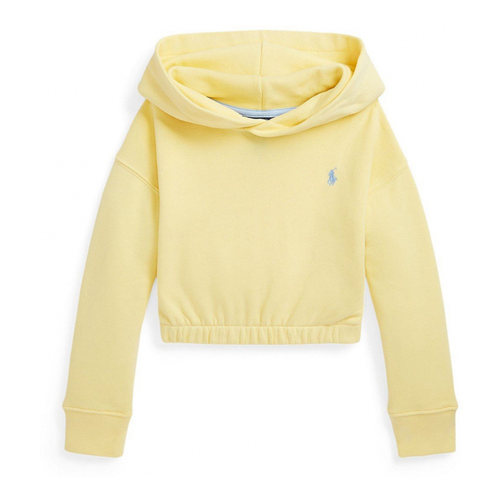 Toddler & Little Girl's 'Terry Boxy Long Sleeves' Hoodie