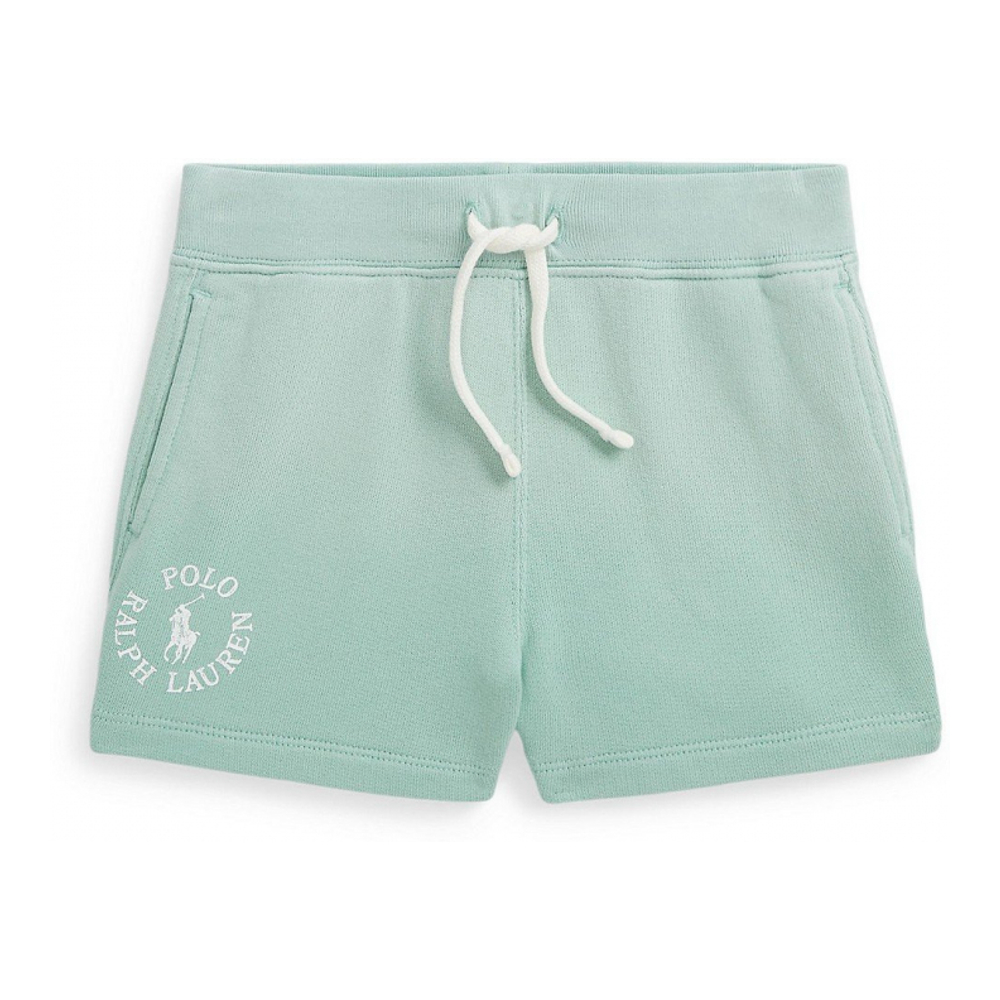Toddler & Little Girl's 'Big Pony Logo Cotton Terry' Shorts