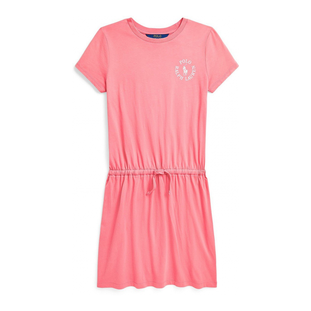 Big Girl's 'Big Pony Logo Cotton Jersey T-shirt Dress'