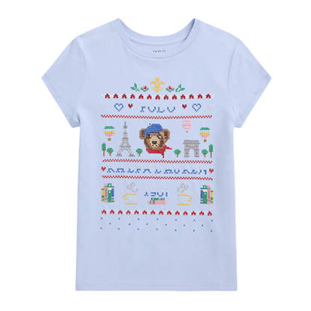 T-shirt 'Polo Bear Cotton Jersey' pour Grandes filles