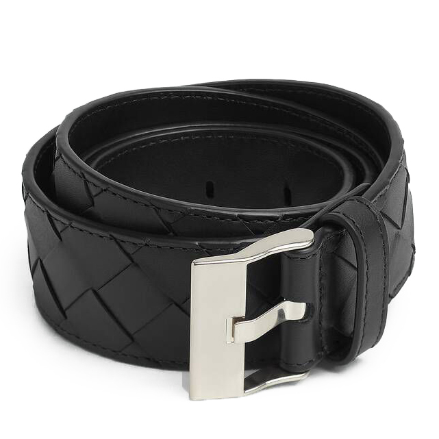 Men's 'Intrecciato Watch' Belt