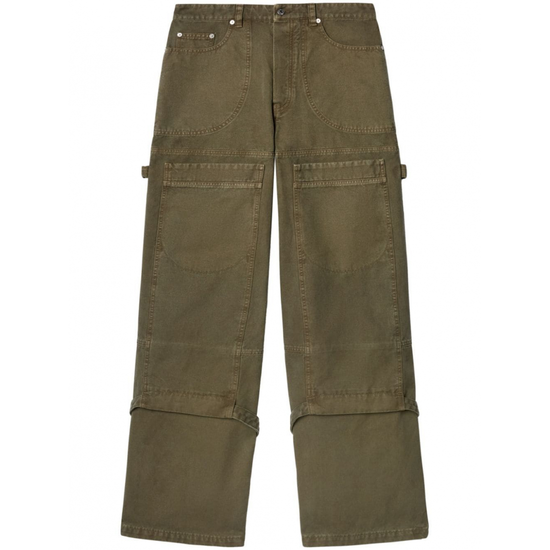 Pantalon 'Strap-Detailing Carpenter' pour Hommes