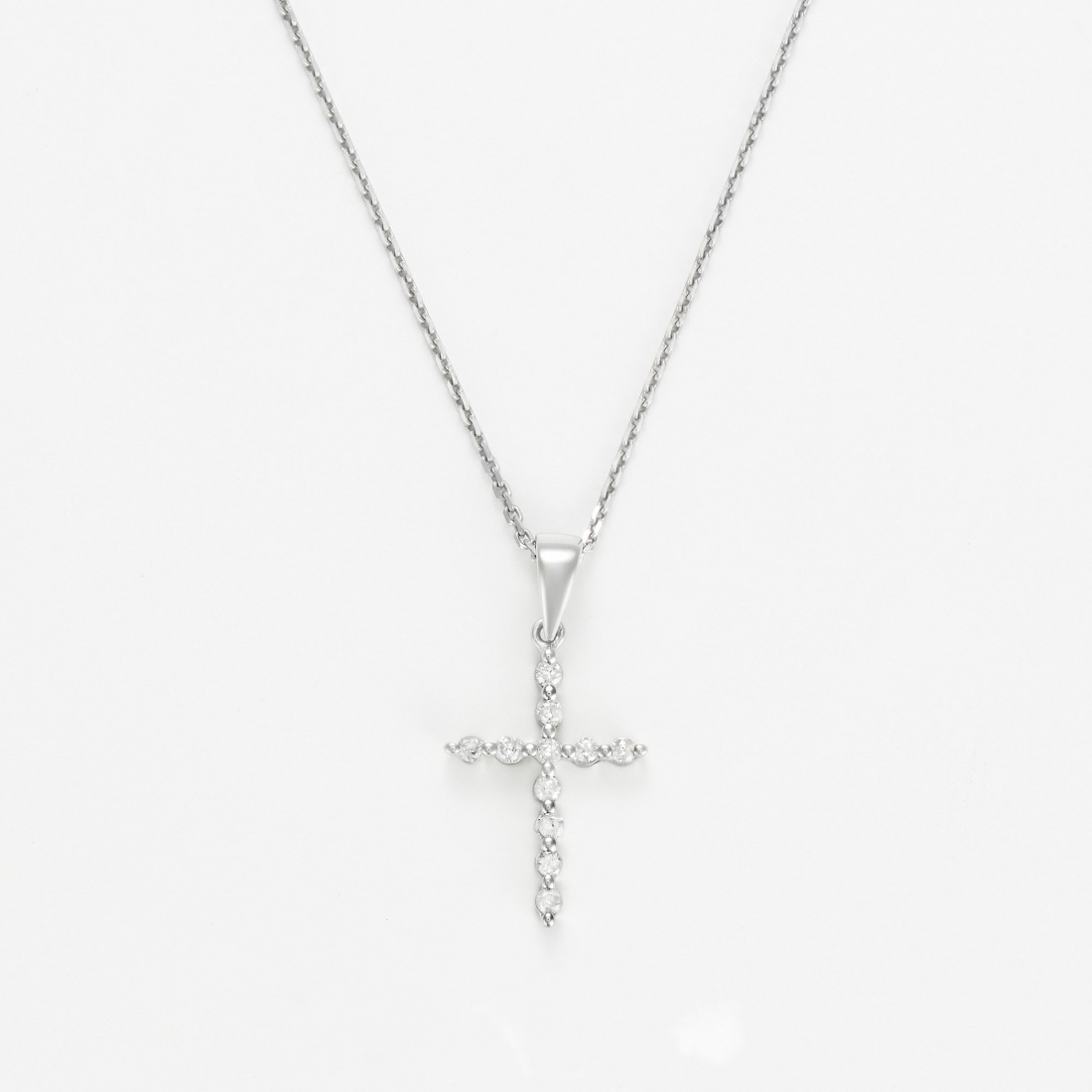 Women's 'Croix Brillante' Pendant with chain