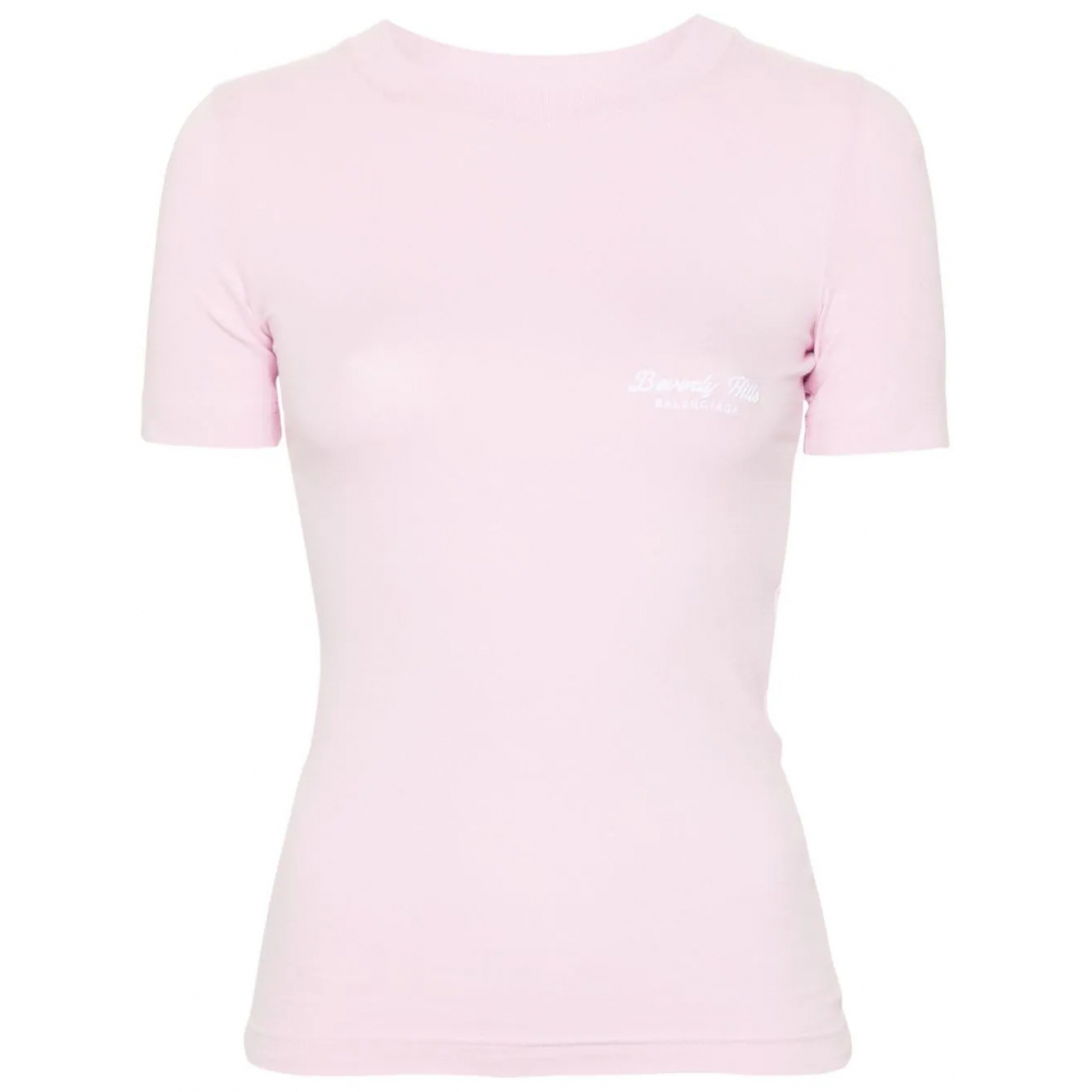 'Beverly Hills Embroidered' T-Shirt für Damen