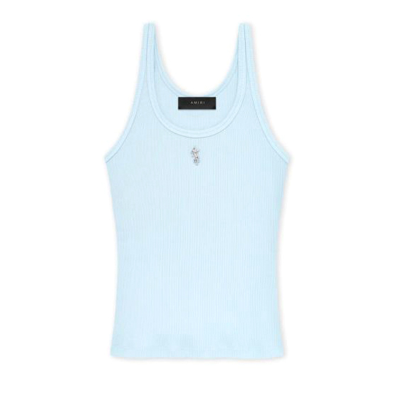 Women's 'Stacked Logo Charm' Tank Top