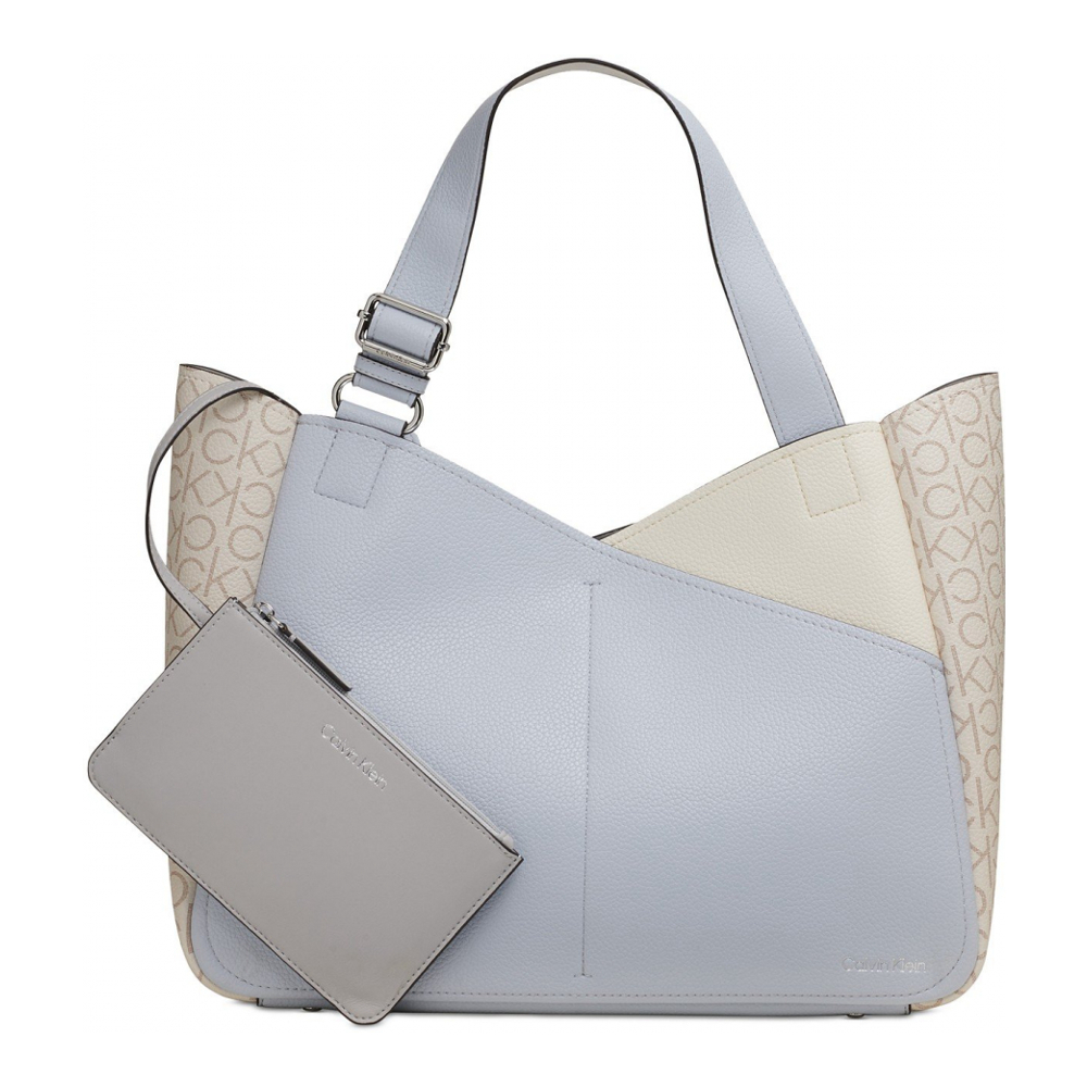 Sac Cabas 'Zoe Large Colorblock Monogram' pour Femmes