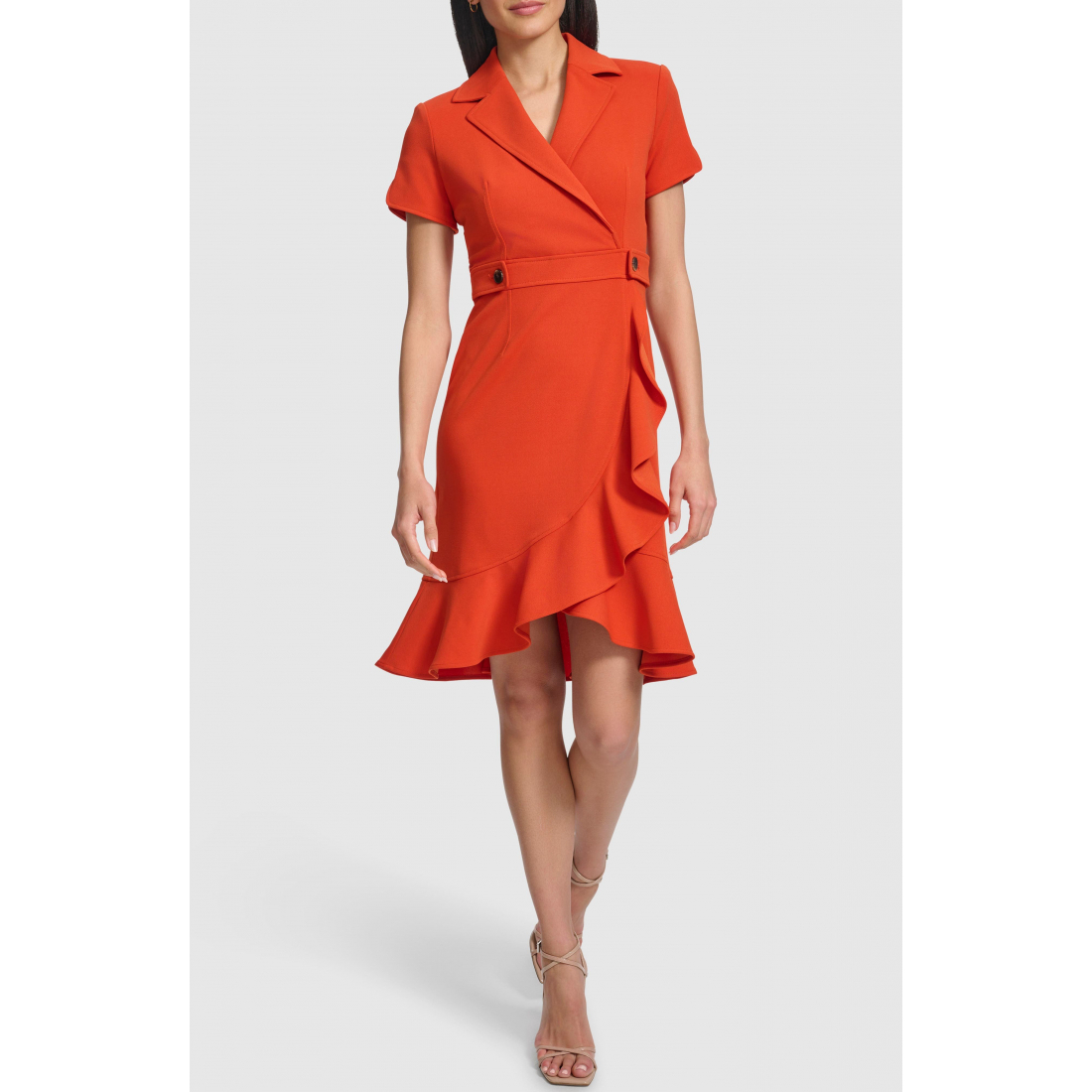 Women's 'Notch Collar' Wrap dress