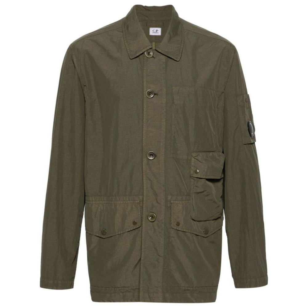 Men's 'Lens-Detail' Overshirt