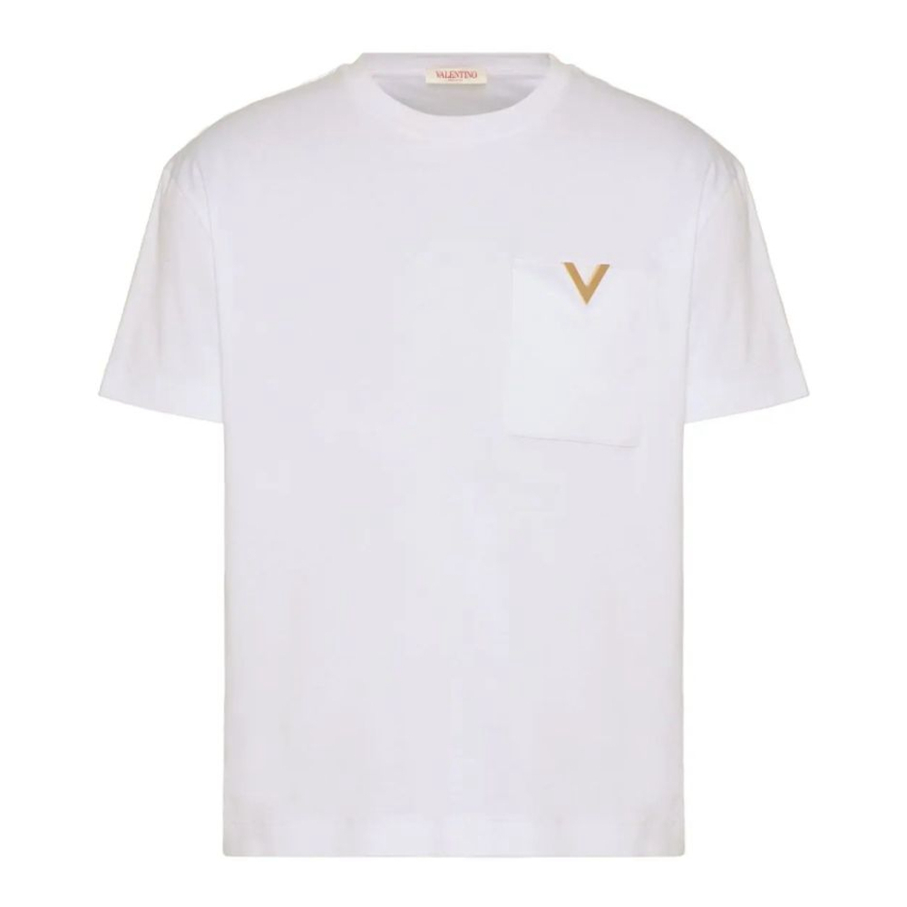 Men's 'Logo-Plaque' T-Shirt