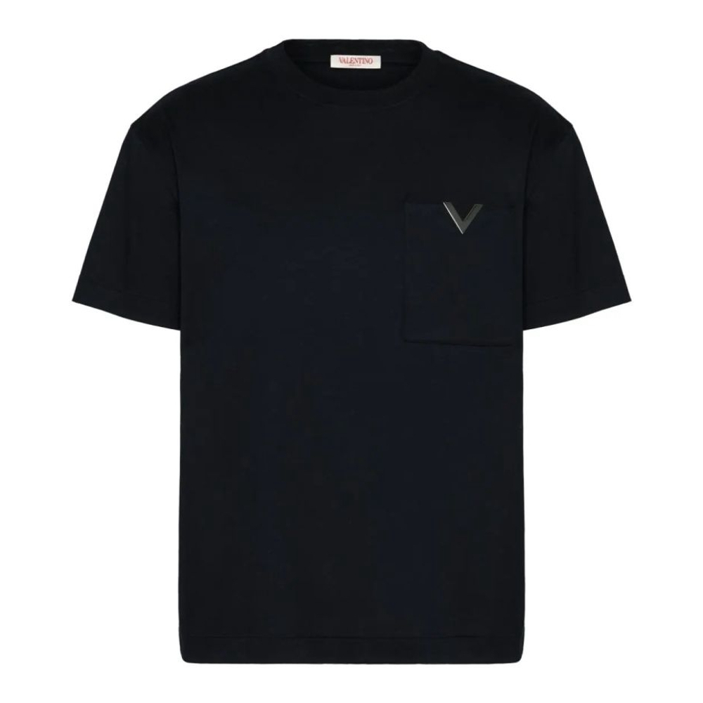 Men's 'Logo-Plaque' T-Shirt