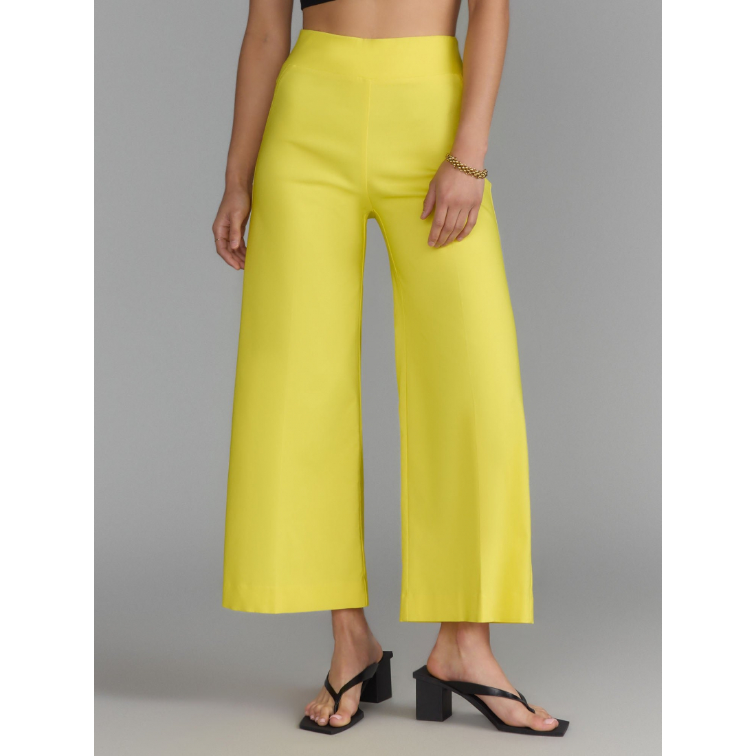 'Essential Crop Wide Leg' Hose für Damen