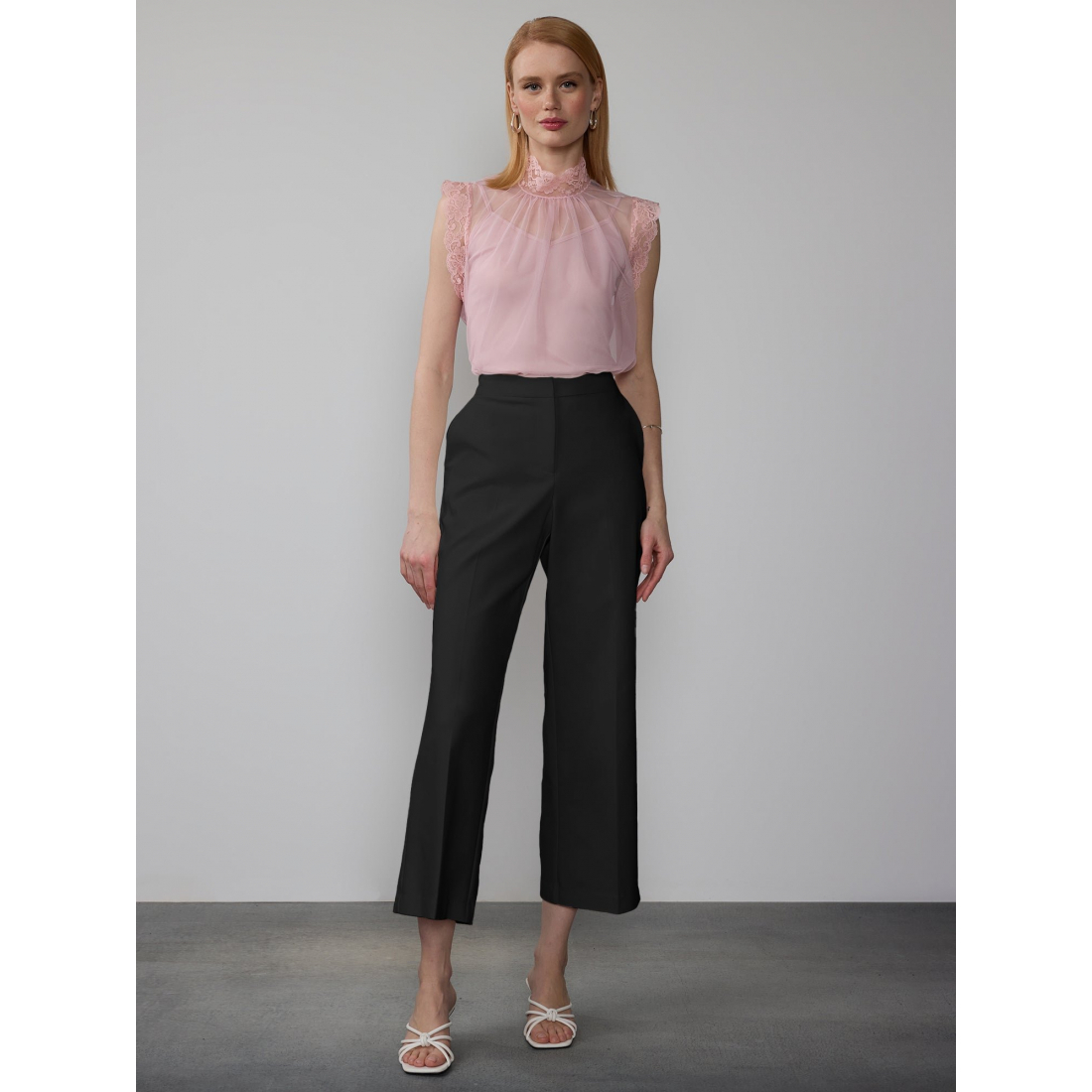 Women's 'Curvy High Rise Wide Leg' Trousers