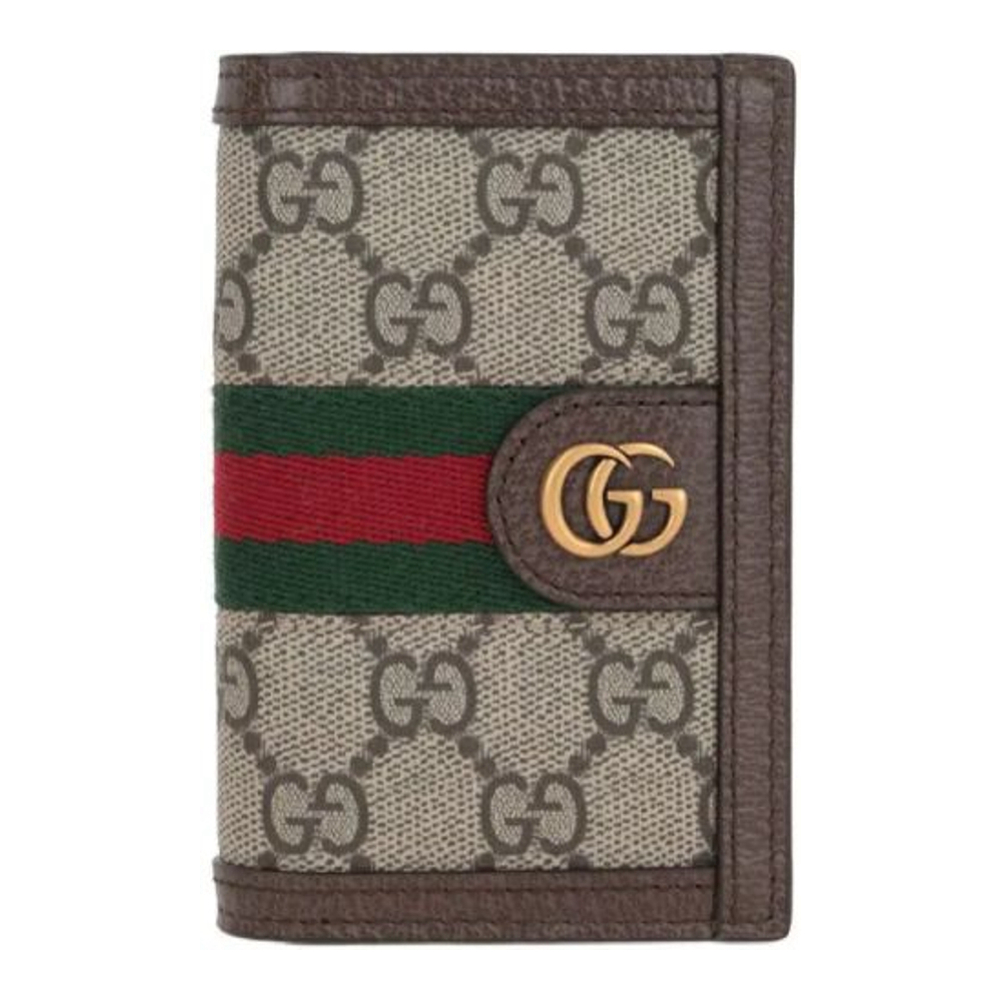 Men's 'Ophidia GG-Plaque' Wallet