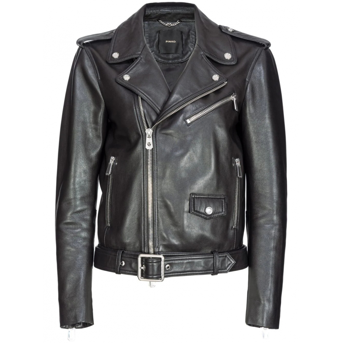 'Belted' Bikerjacke für Damen