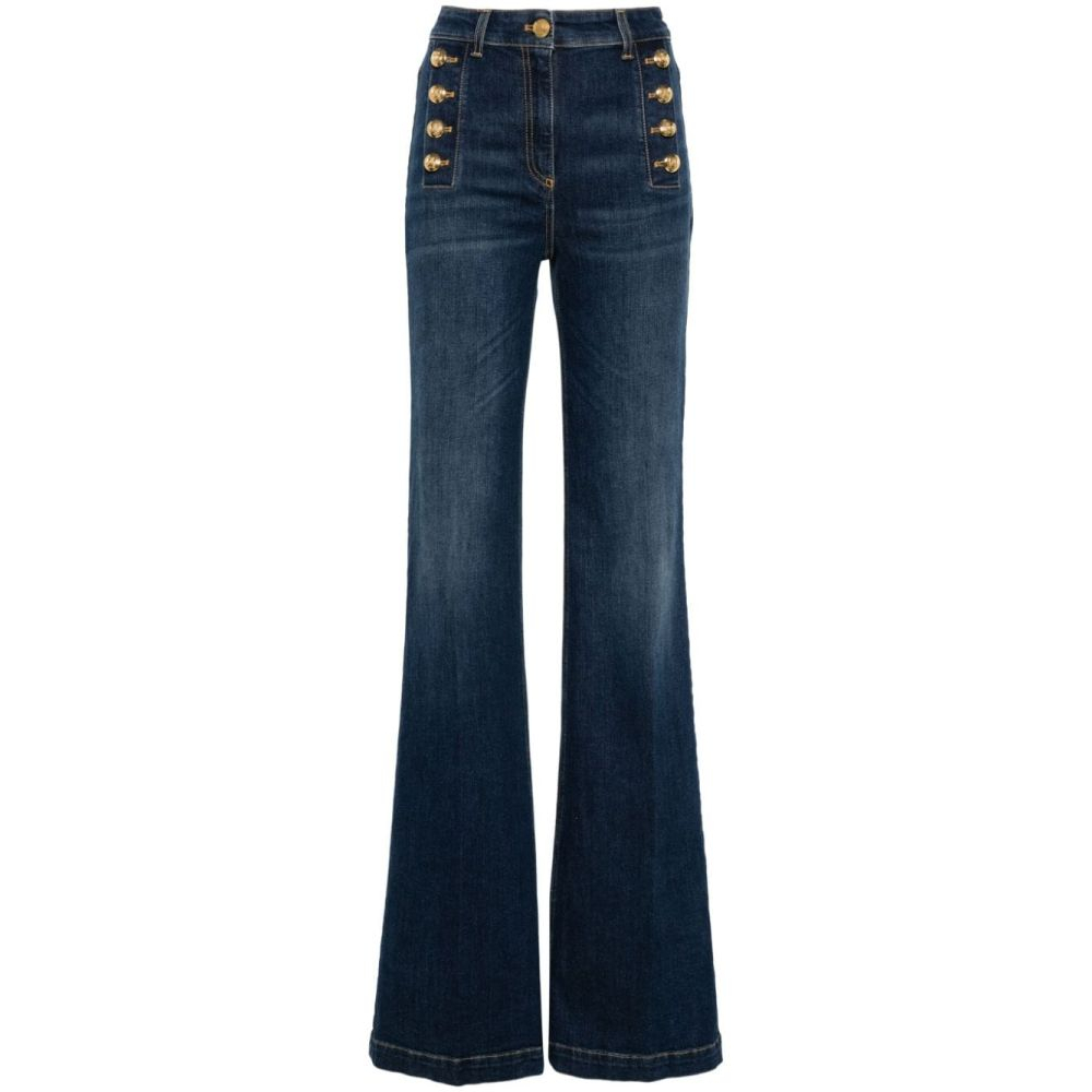 Women's 'Decorative-Button' Jeans