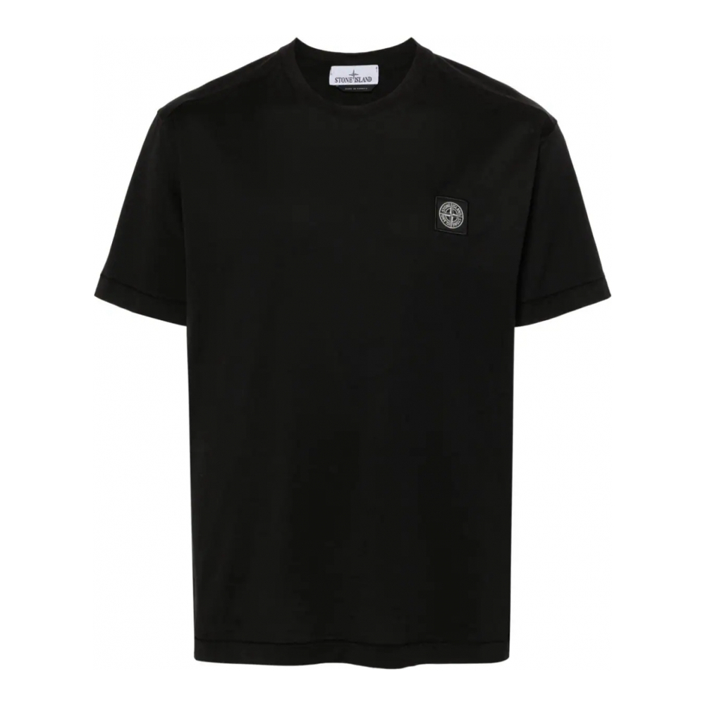 'Logo-Patch' T-Shirt für Herren