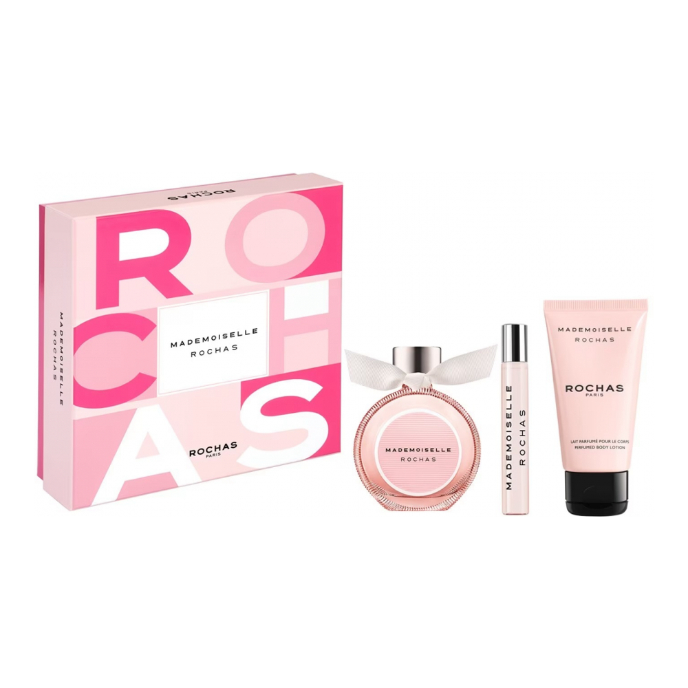 'Mademoiselle Rochas' Perfume Set - 3 Pieces