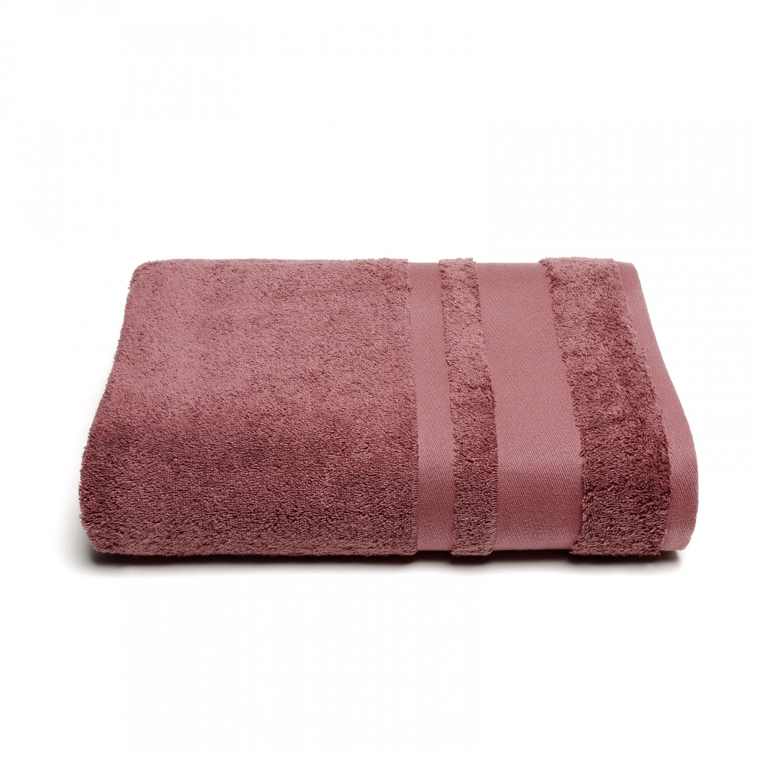 Soft Bordeaux Bath Towel