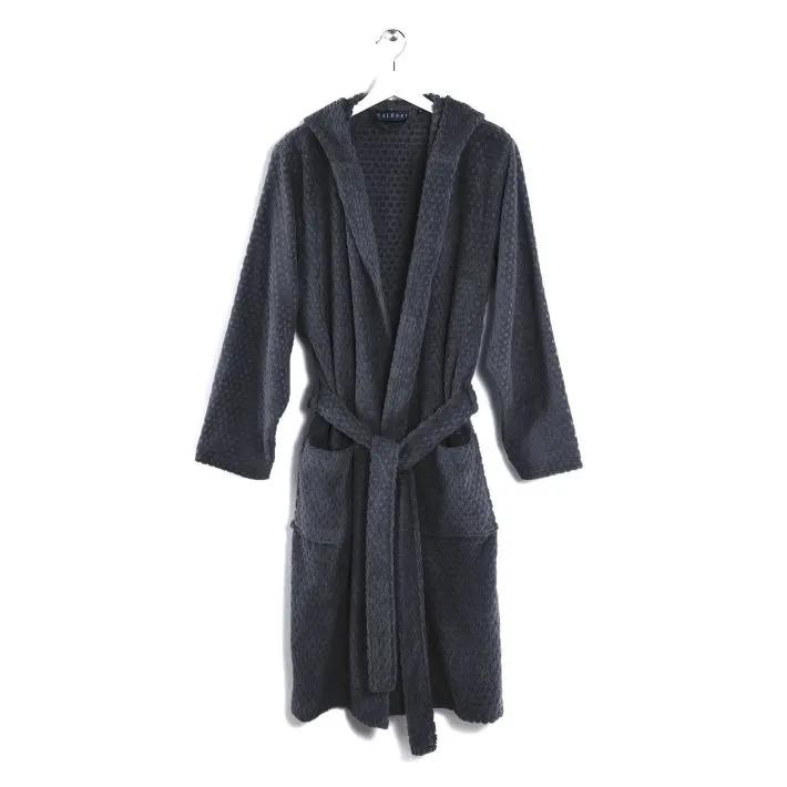 Mermaid Anthracite Hooded Bathrobe