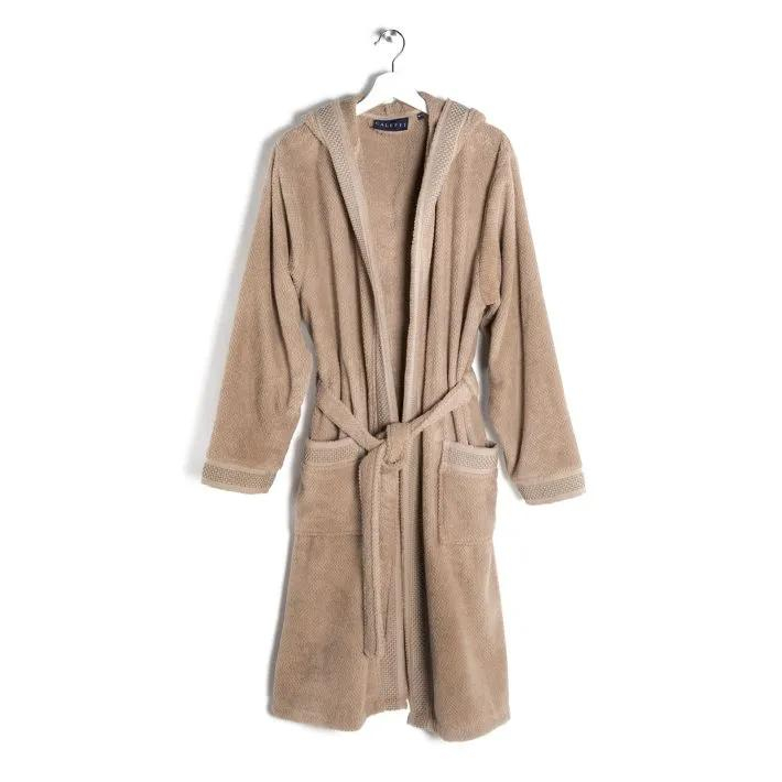 Gim Camel Hooded Bathrobe