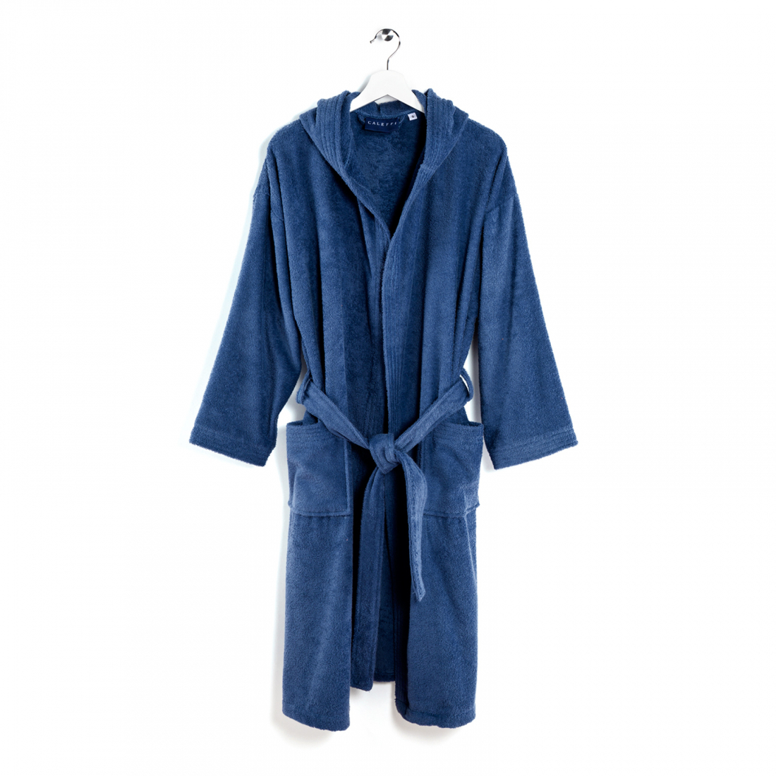 Oceano Blue Hooded Bathrobe