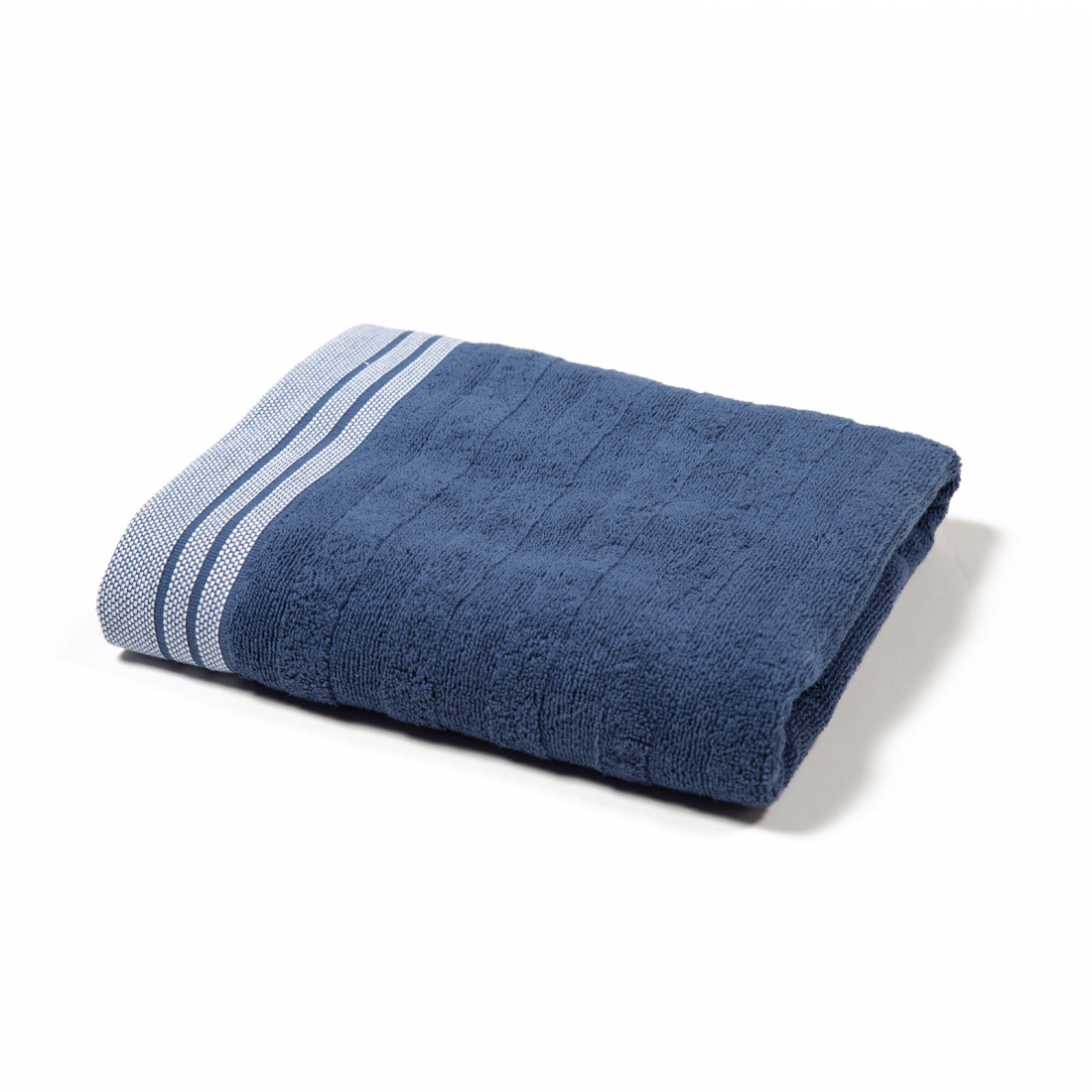 Cotton Blue Bath Towel