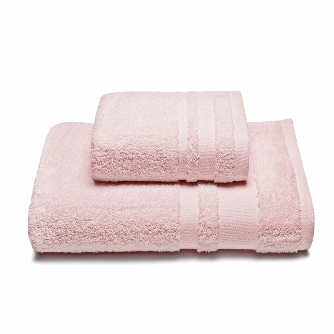 Set of Soft Blush Pink Towels  - 2 Stücke