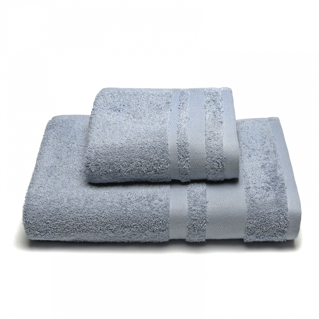 Set of Soft Light Blue Towels  - 2 Pieces