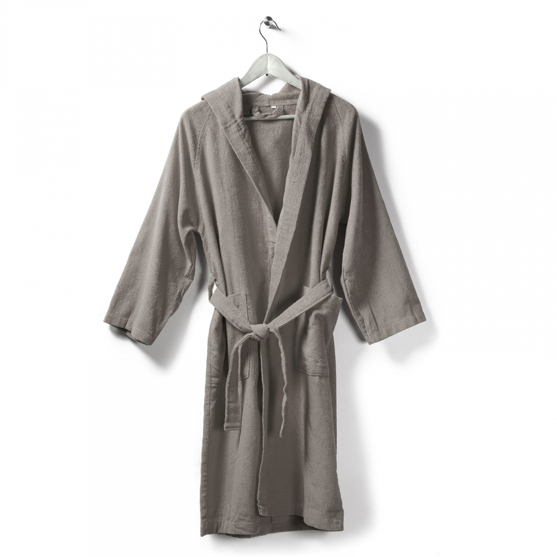 Microsponge Pearl Hooded Bathrobe