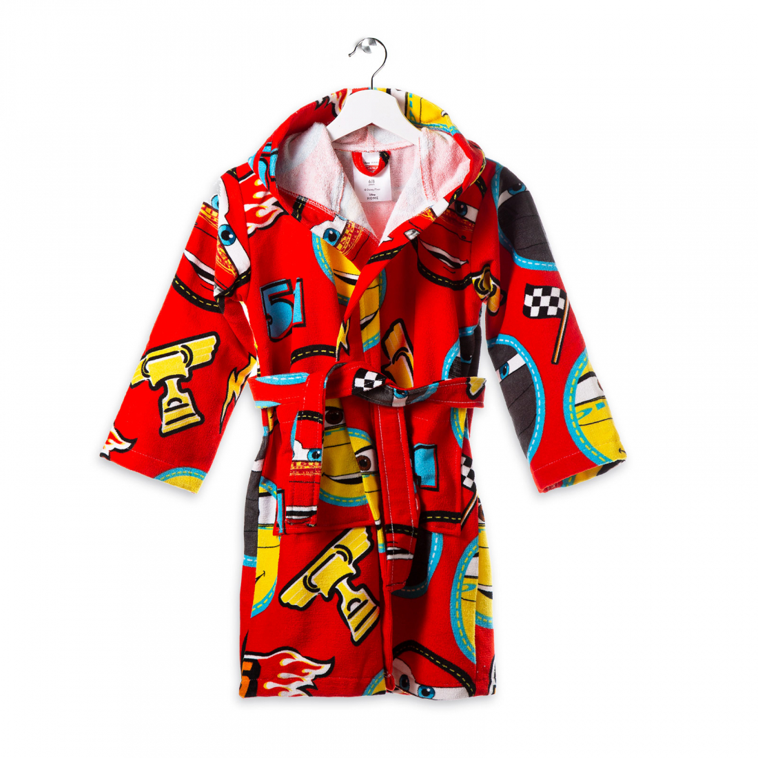 Cars Speed Hooded Bathrobe