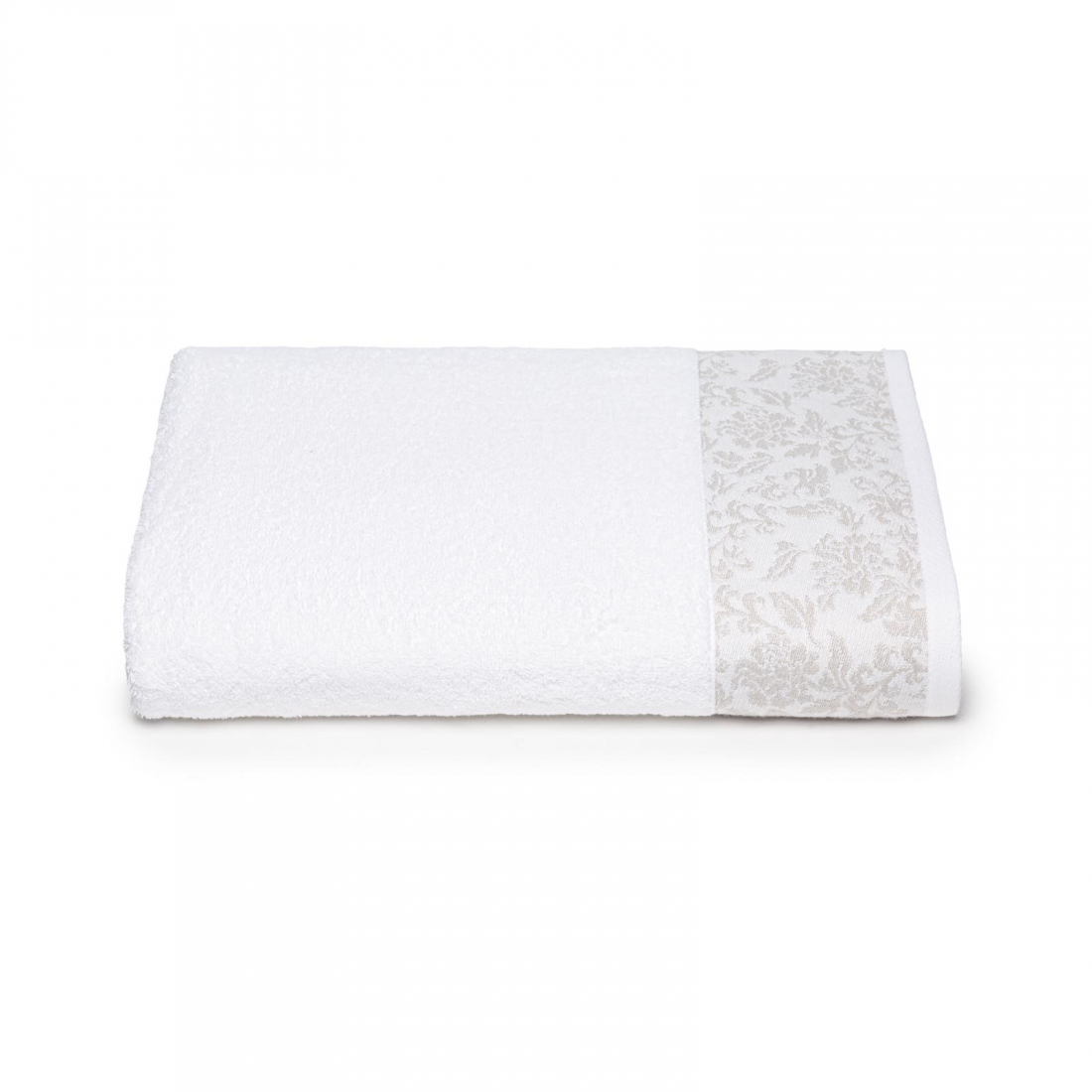 Decor White Bath Towel