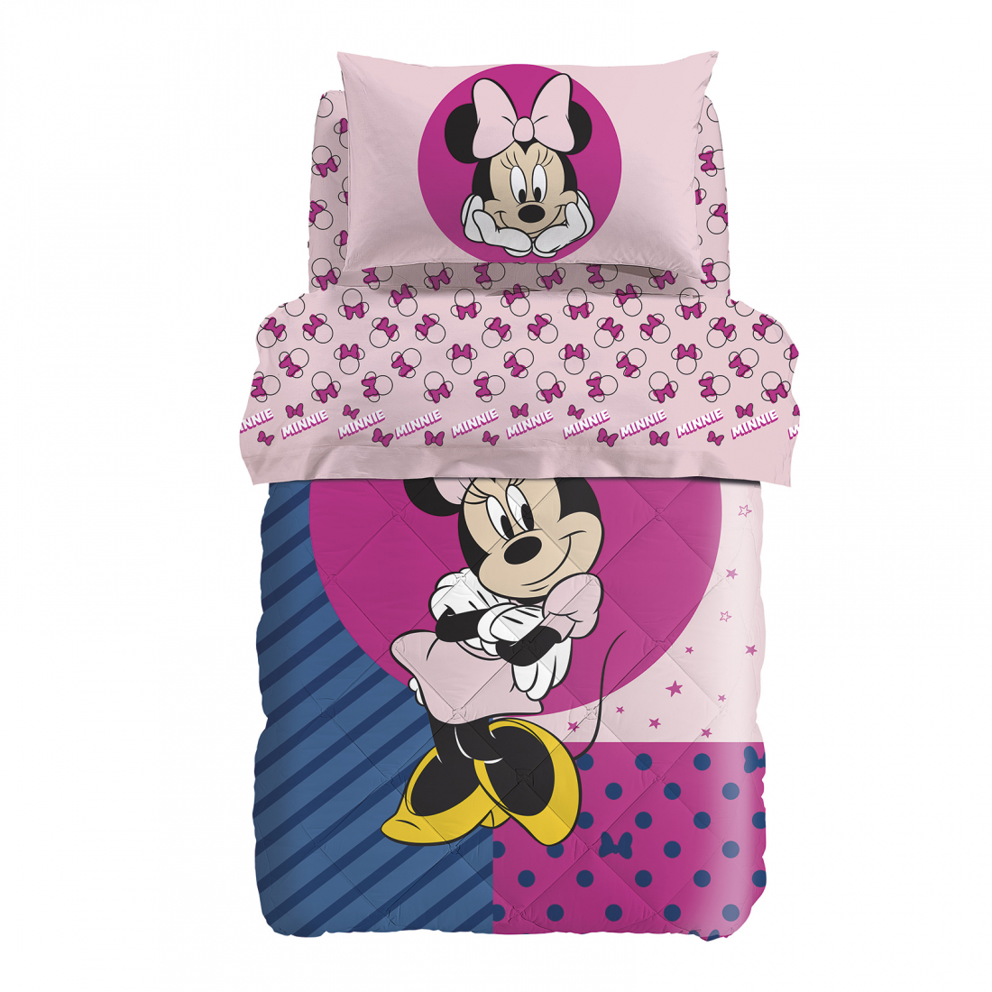 Minnie Smile Quilt  - Baby size