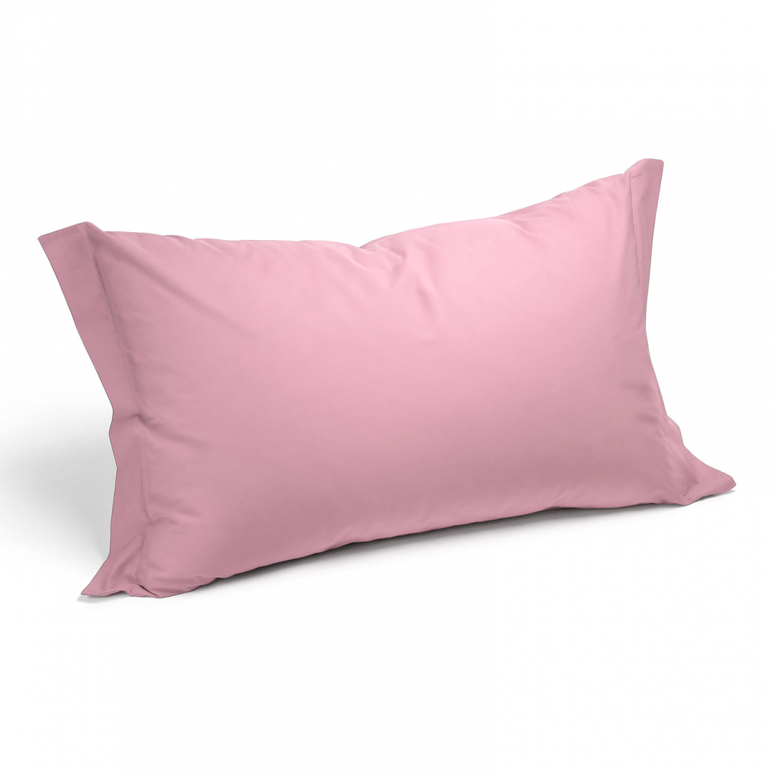 Set of Plain Pink Pillowcases  - 2 Stücke