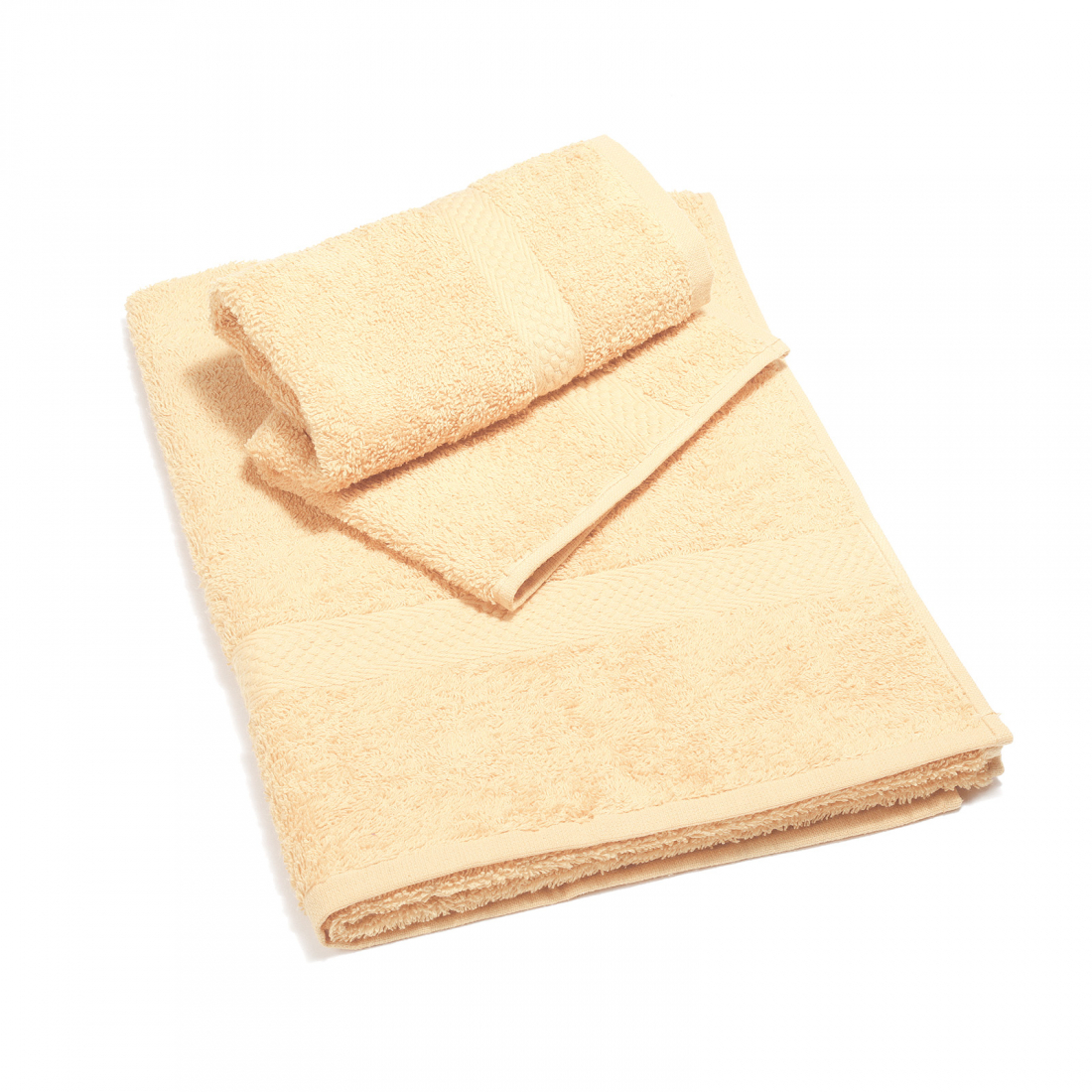 Set of Minorca Vanilla Towels  - 2 Pieces