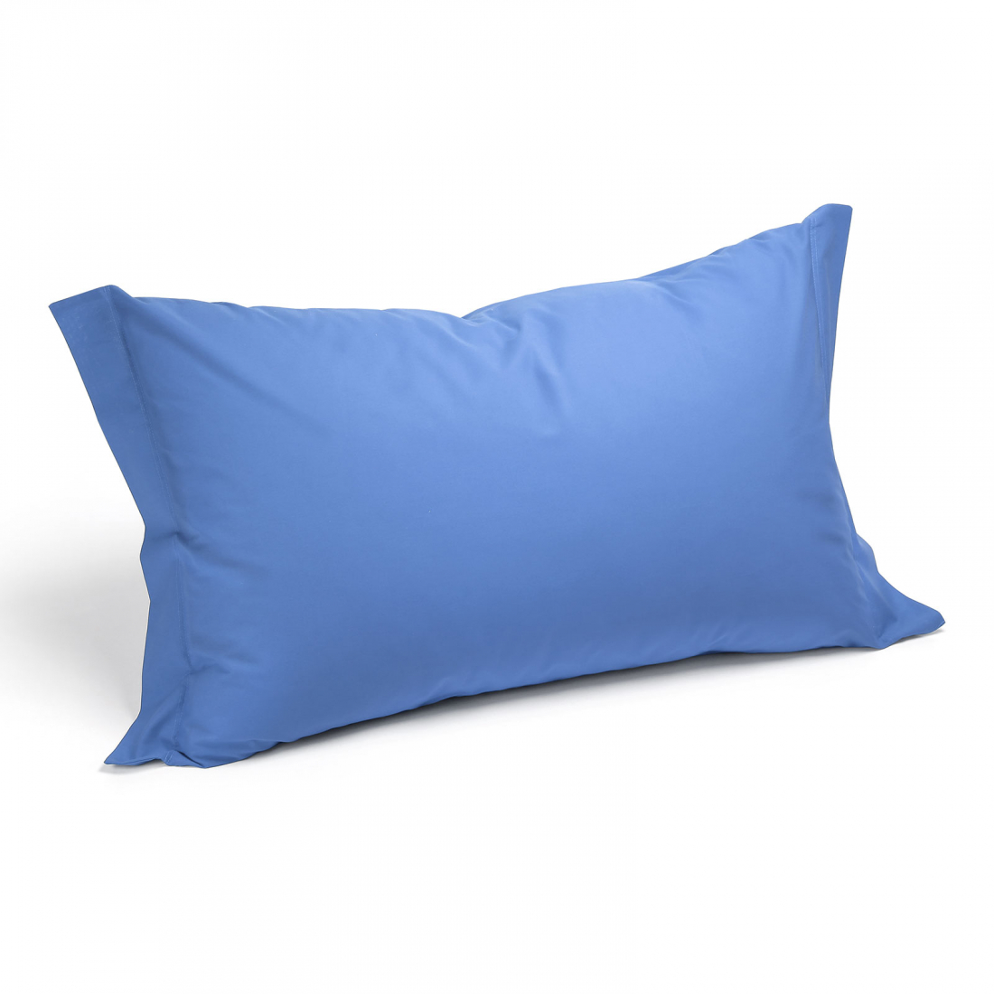 Set of Plain Blue Pillowcases  - 2 Stücke