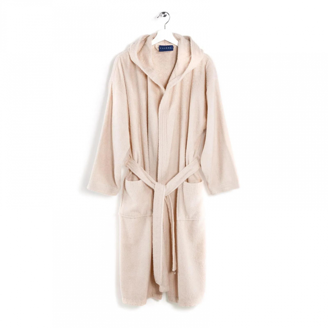 Oceano Ivory Hooded Bathrobe