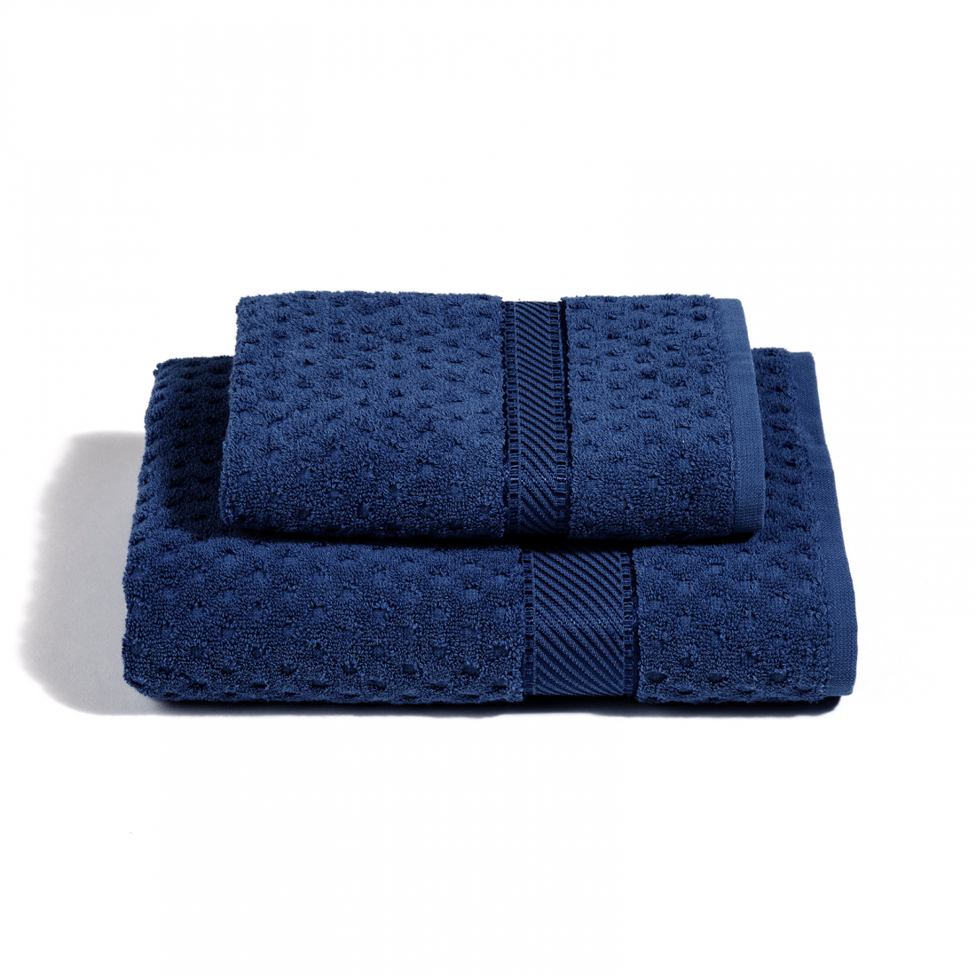 Set of Mermaid Midnight Blue Towels  - 2 Pièces