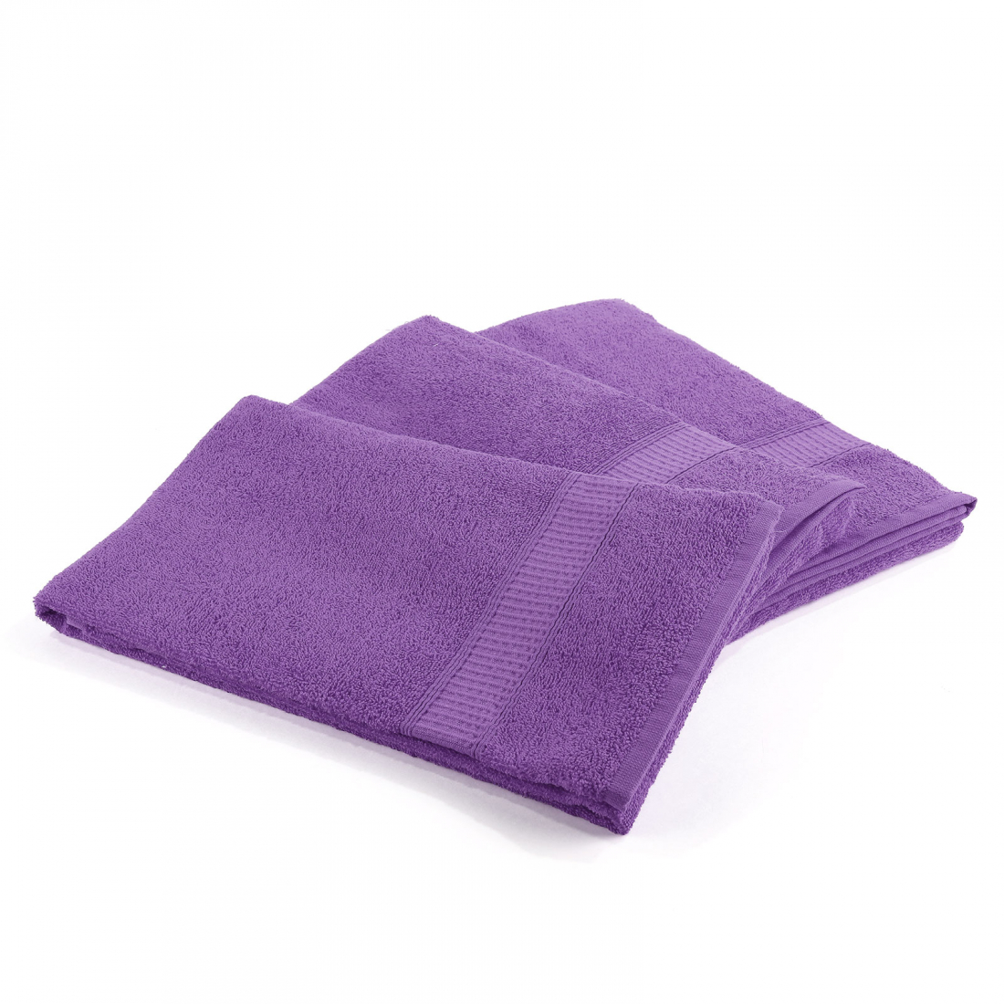 Set of Oceano Violet Towels  - 3 Pieces