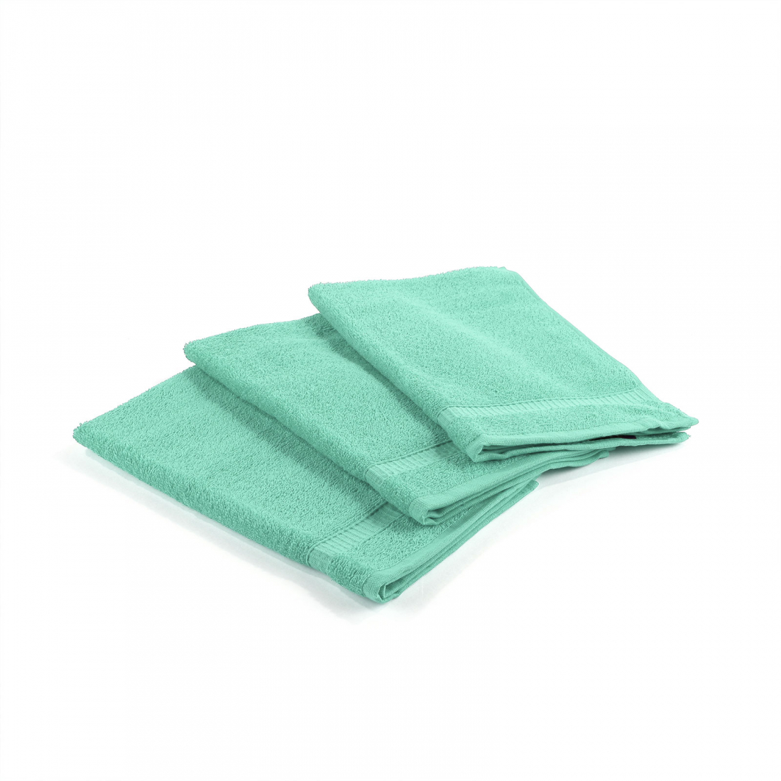 Set of Oceano Giada Guests Towels  - 3 Stücke