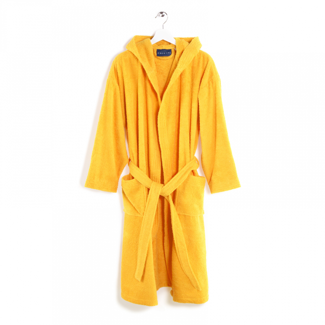 Minorca Sun Yellow Hooded Bathrobe