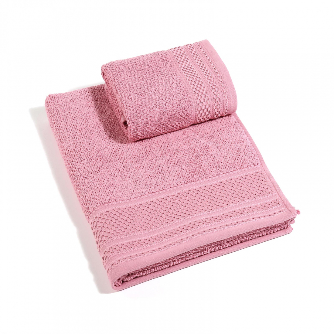 Set of Gim Pink Towels  - 2 Pièces