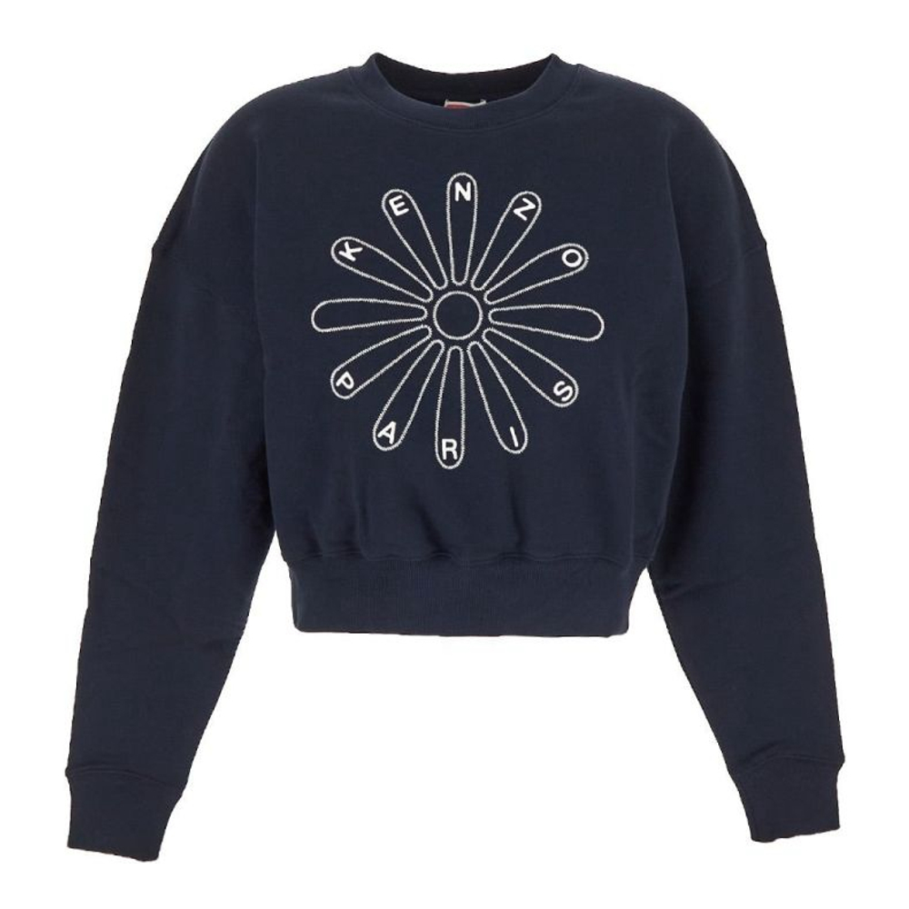 'Logo' Pullover für Damen