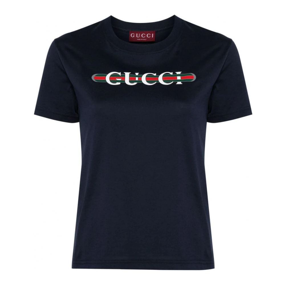 T-shirt 'Logo-Print' pour Femmes