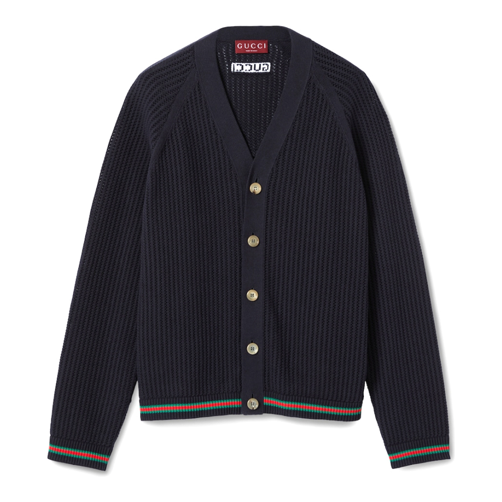 Men's 'Ajour With Web' Cardigan