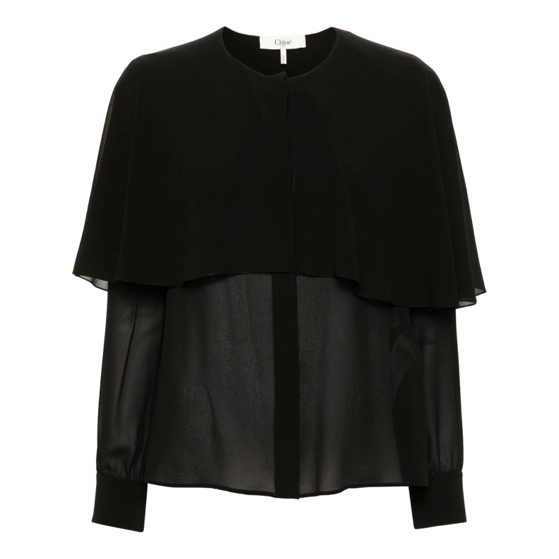 Women's 'Cape-Attachment' Shirt