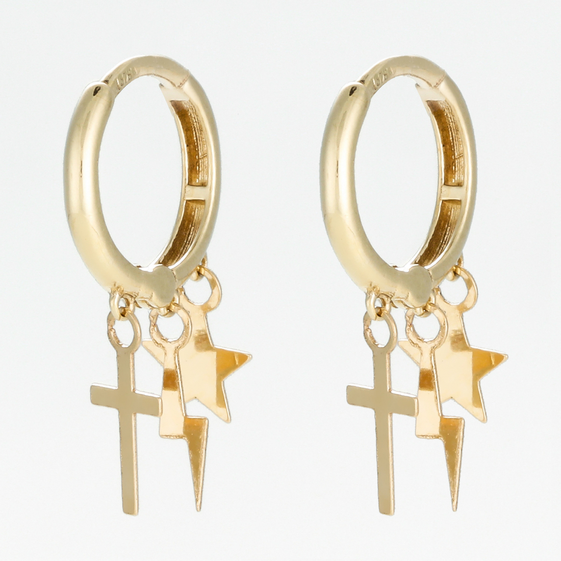 Boucles d'oreilles 'Croix' pour Femmes