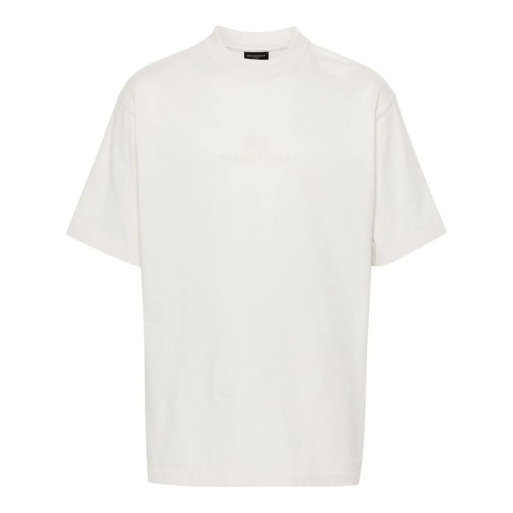 T-shirt 'Logo-Embroidered' pour Hommes